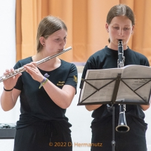 Michelwinnaden Jungmusikanten on stage