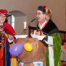 Narrenmesse am Fasnetssonntag in St. Peter