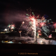 Silvesterfeuerwerk, Steinach + Frauenberg