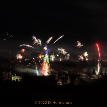 Silvesterfeuerwerk, Steinach + Frauenberg